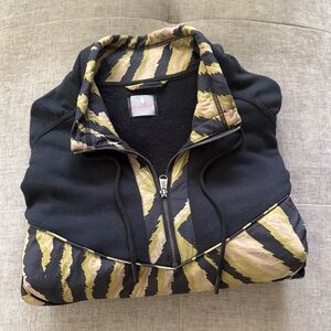 FP Movement Pullover Sweatshirt Large Green/Black
